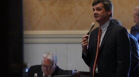 Senate Majority Leader Shane Massey, R-Edgefield, in the Senate chamber at the South Carolina Statehouse on May 12, 2026.
