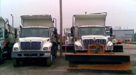 Salt trucks are ready to treat Tulsa's streets.