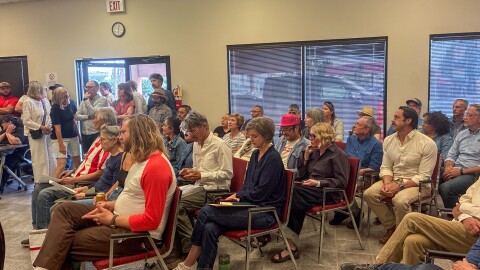 It was standing room only at Marfa City Hall on Monday night as local residents showed up to make their concerns known about AEP’s substation proposal.
