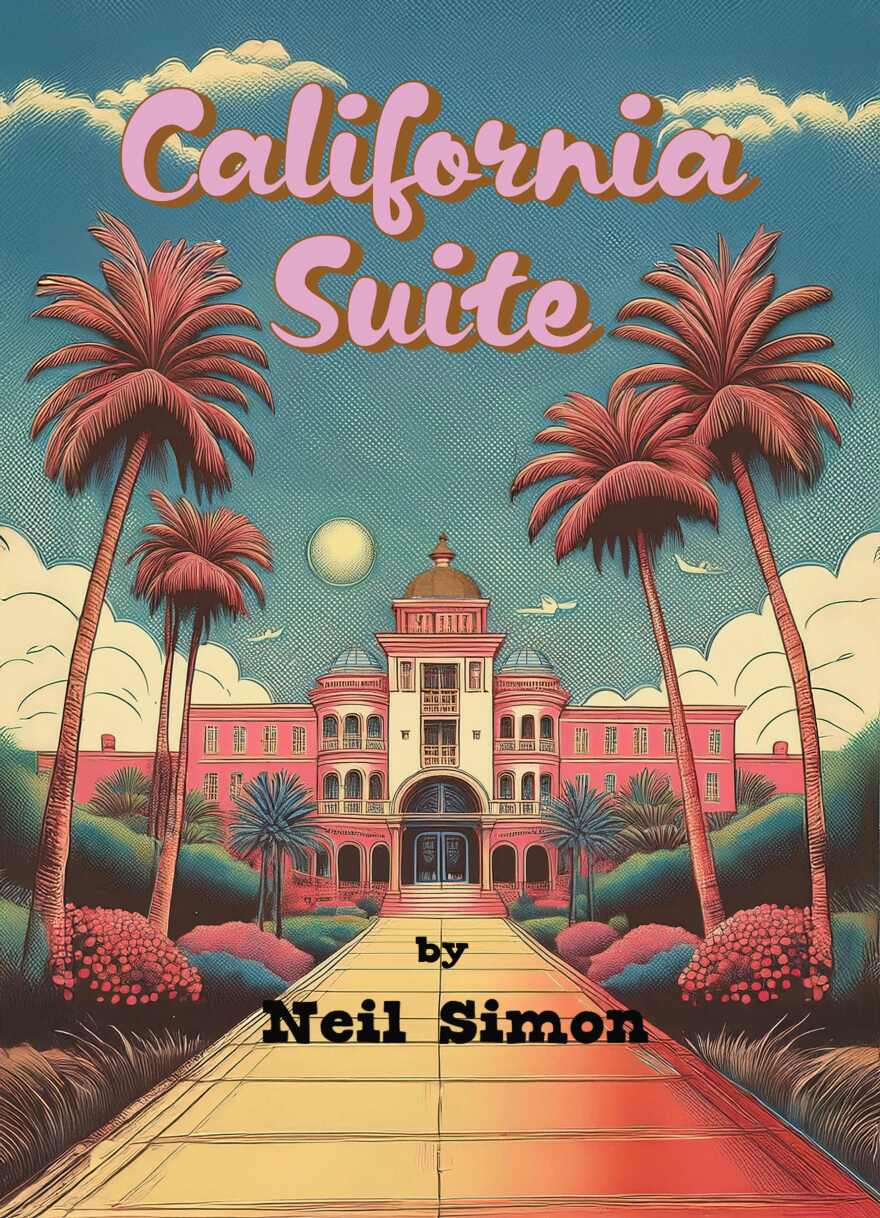 Marco Island Center for the Arts Graphic for 'California Suite'