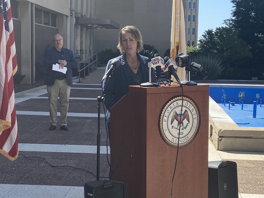 State's Attorney Jodi Hoos is asking for additional funding from the Peoria County Board to hire two new staff dedicated to addressing injustices in the court system.