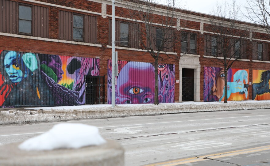 A series of murals by Isaiah Williams located in Cleveland's Hough neighborhood.