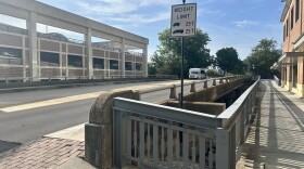 The Front Street Bridge in downtown Wilmington.