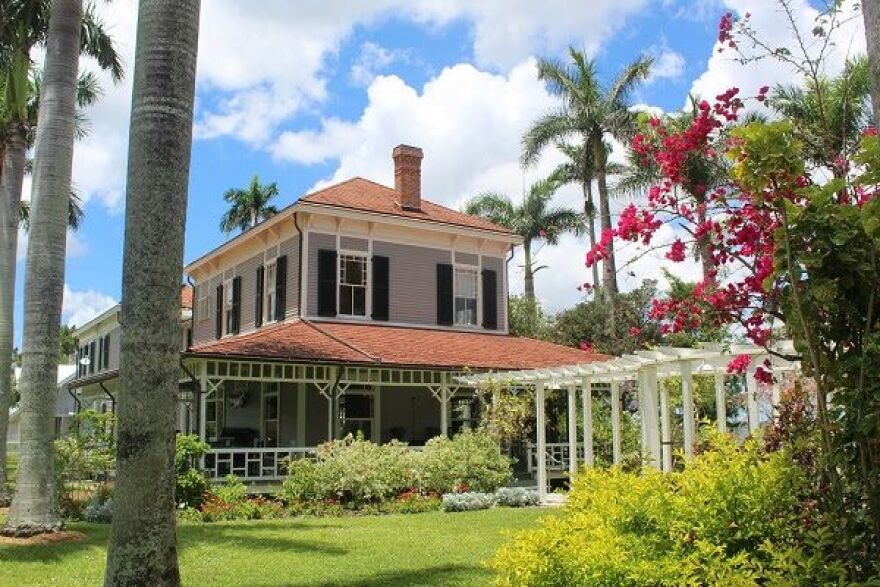 Thomas and Mina Edison's winter residence.