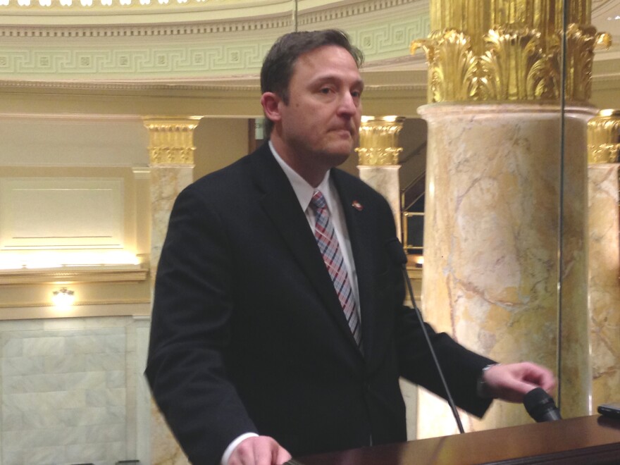 Arkansas House Speaker Jeremy Gillam during the April 2016 special session on Medicaid expansion.