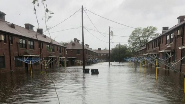 When Hurricane Florence hit New Bern more than five years ago, families had to be rescued from the Trent Court complex. The effort to rebuild one of the city’s largest public housing projects with money from FEMA has yet to get off the ground.