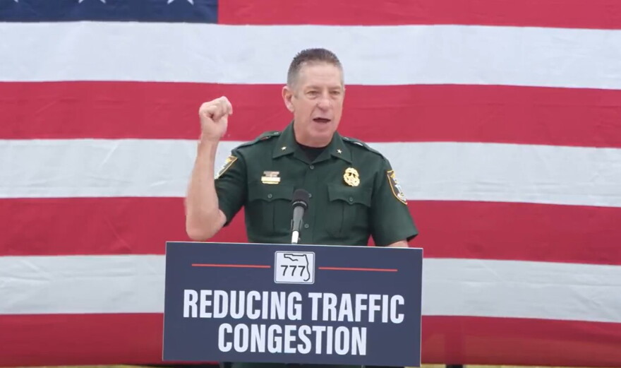 Sarasota County Sheriff Kurt Hoffman explained how the widening benefits the entire region, especially if an alternative hurricane evacuation route was needed.
