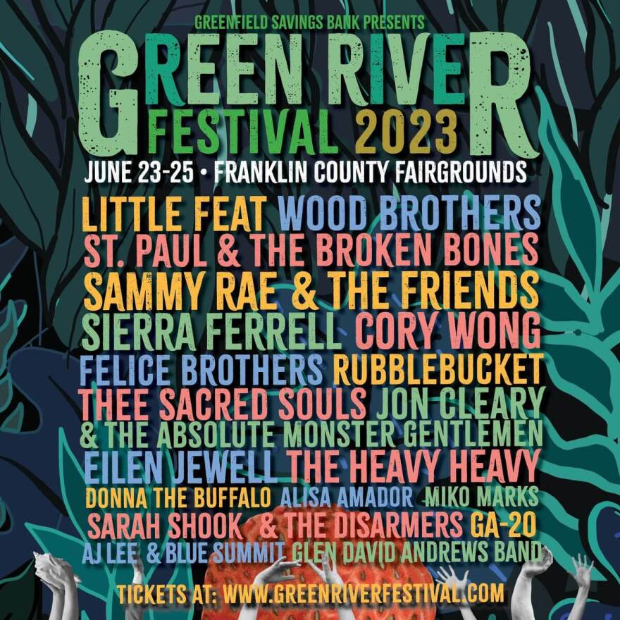 2023 Green River Festival in Greenfield, MA June 2325 WAMC