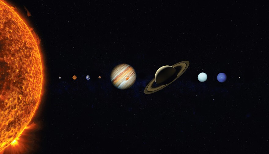 "Solar System Expedition" runs every Saturday afternoon through the month of March.