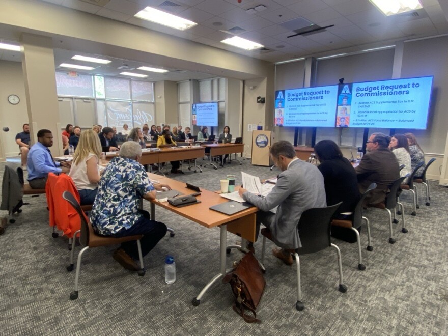 Buncombe County Commissioners budget workshop May 2