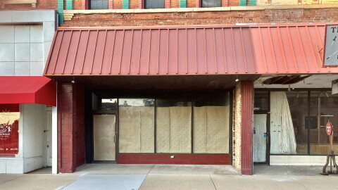 The owner of this vacant building at 343 Court Street in downtown Pekin turned down a $50,000 TIF commercial building improvement grant from the city.