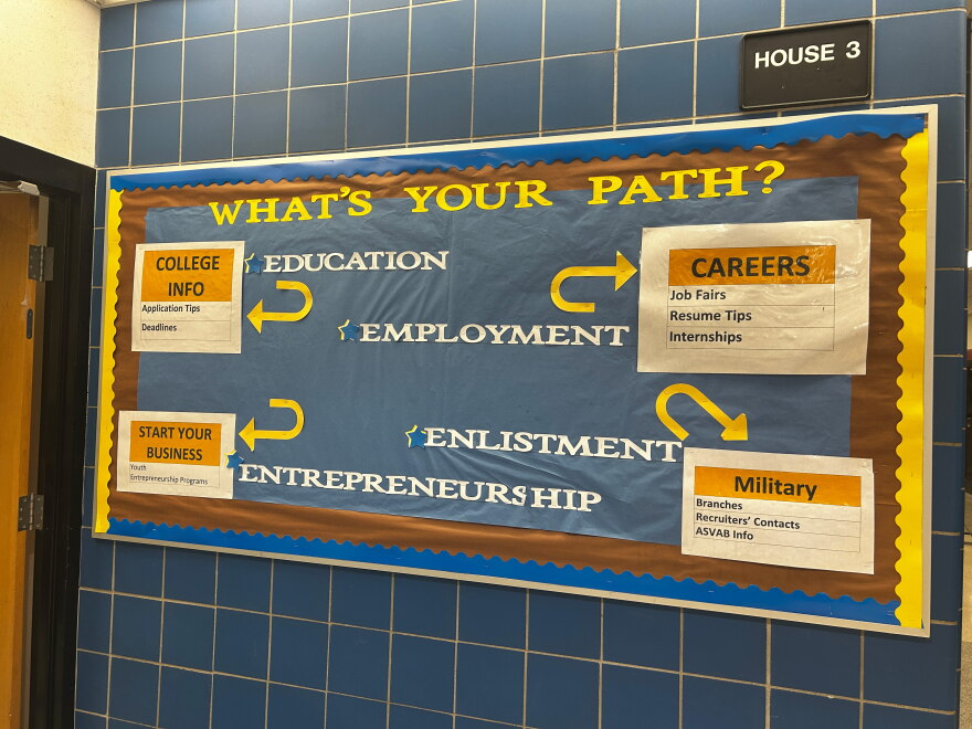 By 11th grade, every student in Niagara Falls High School must choose a career pathway.