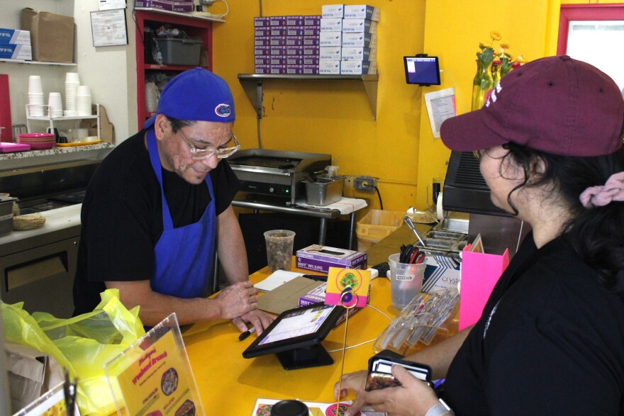 Michael Chunn has been working at Plantaqueria for a year and four months.