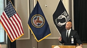 Lexington VA Healthcare Executive Director Russell Armstead was one of the speakers for Sunday's Last Roll Call at the Sousley Campus.