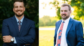 Democrat candidate Andrew Fitzgerald and Republican candidate Nathan Ramker.