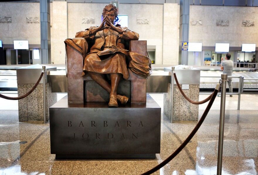 Sculpture of Barbara Jordan/Shutterstock