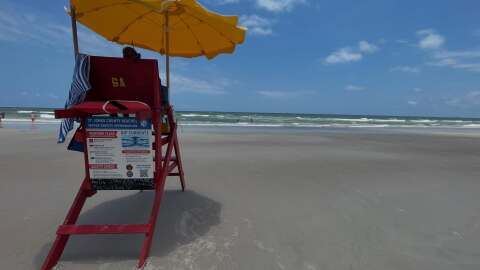 Photo from a beach in St. Johns County.
