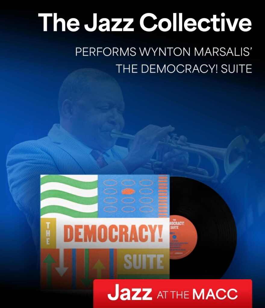 Gulf Coast Symphony Poster for 'Democracy! Suite'