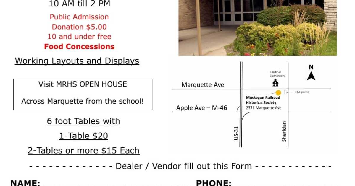 Muskegon RR Historical Society Model Train and Hobby Expo WGVU NEWS