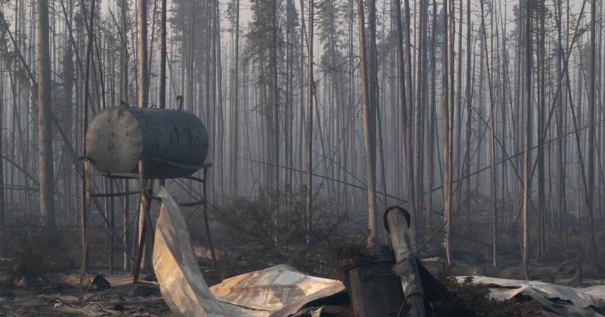 The Mukluk Fire has destroyed 44 homes in Tok