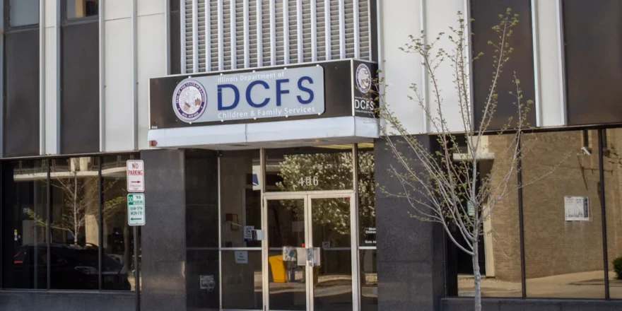 The Department of Children and Family Services building in Springfield.