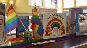 a Ketchikan library display