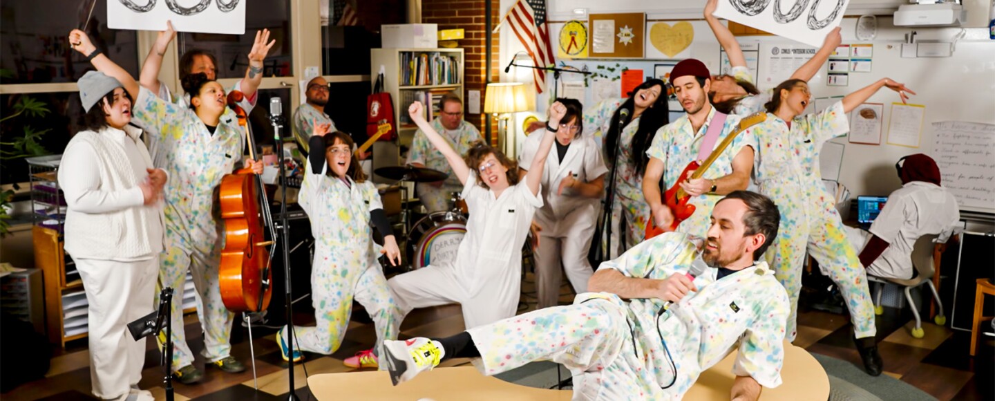 Des Moines band Derry & the Dirty Dishes' 2026 Tiny Desk Contest submission was a family affair.