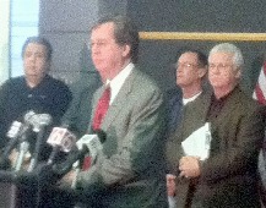 Mayor Bartlett meets with reporters