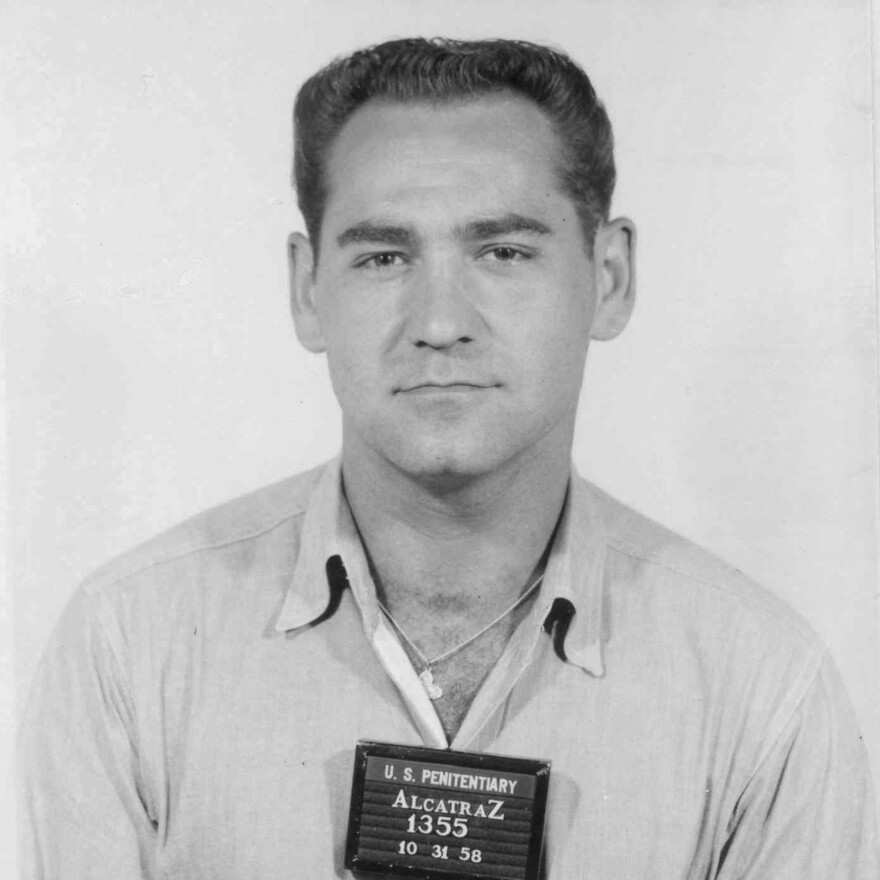Robert Schibline was brought to Alcatraz in 1958, after he was caught robbing banks.