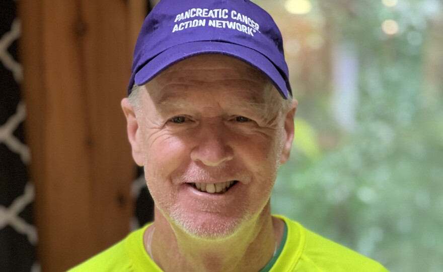 Tim Duffy is walking from Cape Cod to Maine to raise money for cancer research.