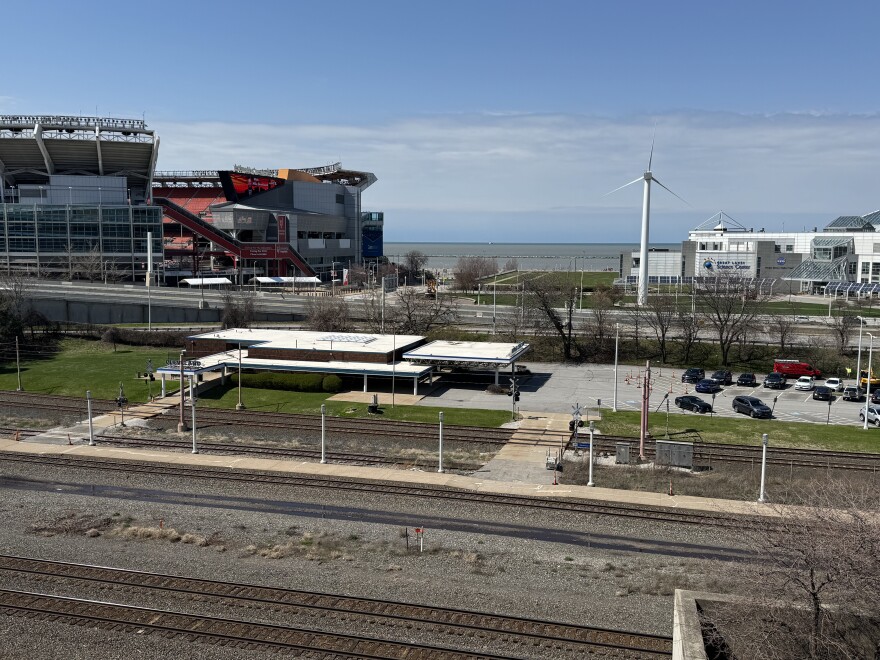 A proposed “lakefront connector’’ will bridge the rail lines and Ohio 2 Shoreway, which now create a firm separation between Downtown Cleveland and attractions at Lake Erie, including the city’s NFL stadium, the Great Lakes Science Center and the Rock and Roll Hall of Fame.