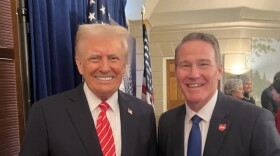 President Trump and U.S. Sen. Jon Husted