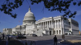 Sun shines on the U.S Capitol dome on Capitol Hill in Washington. (AP Photo/Patrick Semansky)
