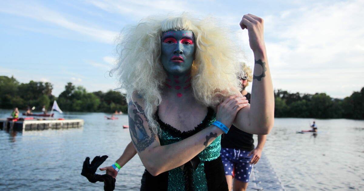milk drag queen beard milk drag queen beard