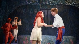 Young Actors cast members in rehear