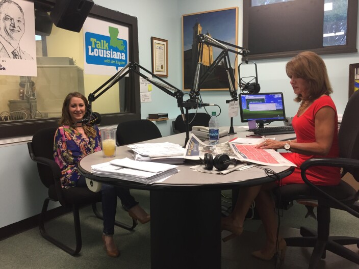 Jamie Hanks with tephanie Riegel