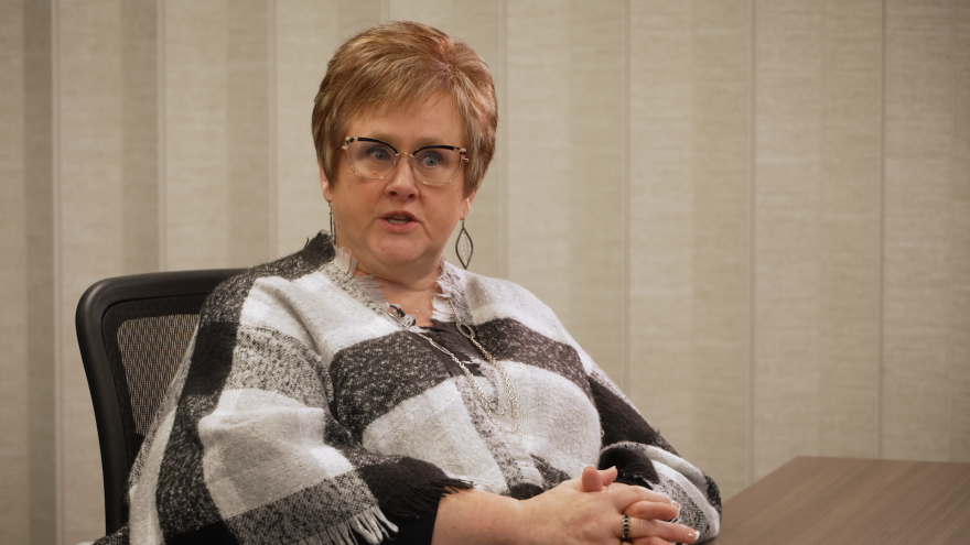Martha Smith, maternal and child health director for the Missouri Department of Health and Senior Services (photo taken in February 2026).