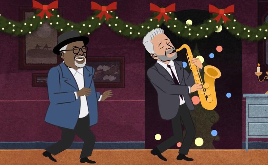 New Christmas Music On WCLK: Dave Koz & Jonathon Butler/ It's Beginning To Look A Lot Like Christmas