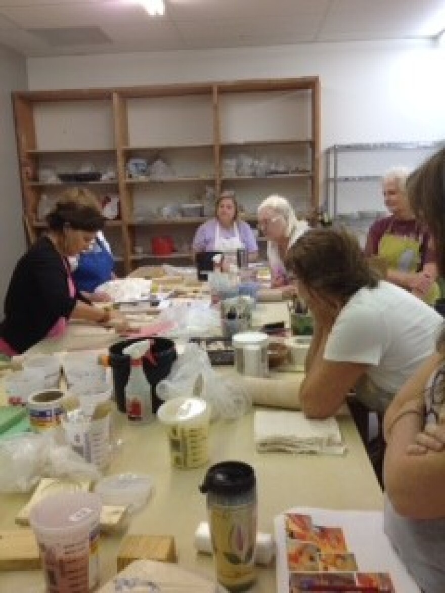 winter art classes