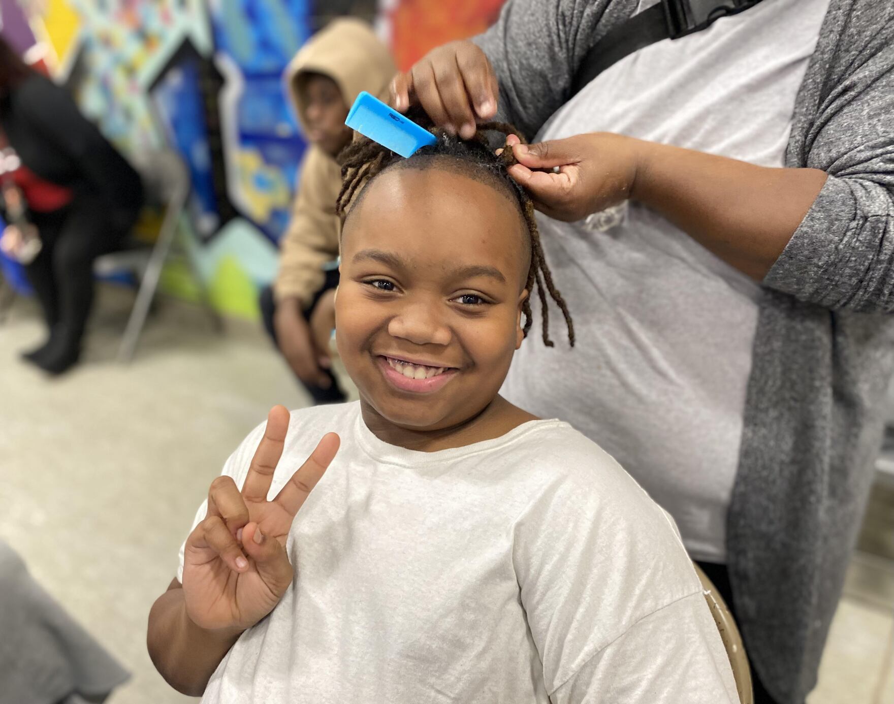 'A haircut is a big thing' Kansas City school kids get fresh
