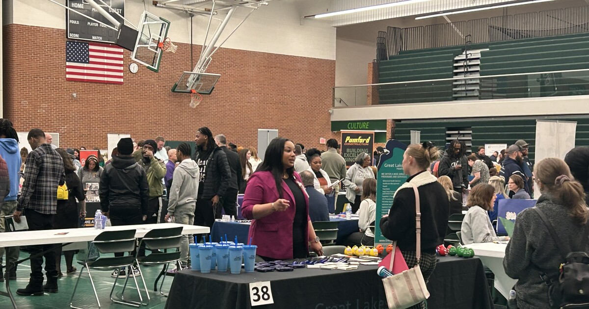 Young adults, employers flood Delta College for job fair