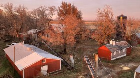 Farmer Dave Gaul says a federal economic relief payment would be helpful on his farm in Earling, Iowa, where he grows corn, soybeans and oats. 