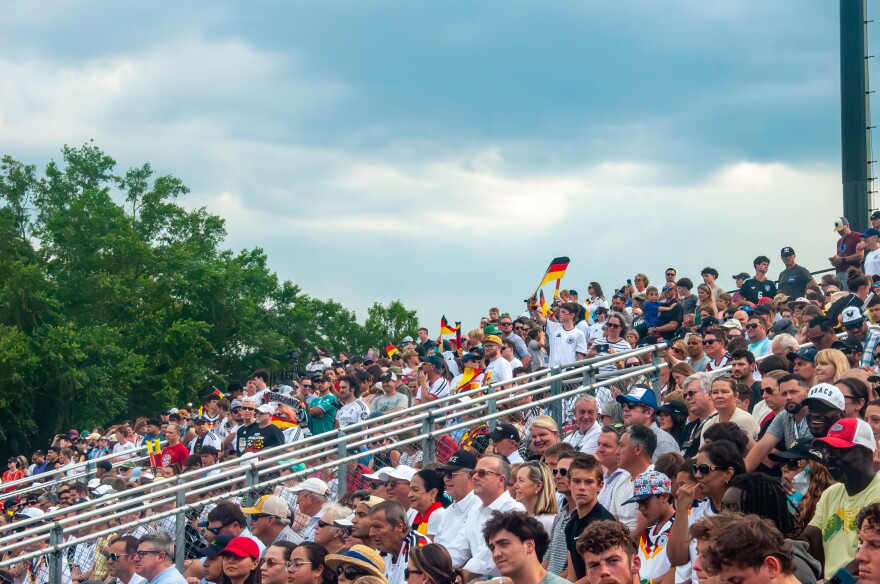 Spry Stadium audience