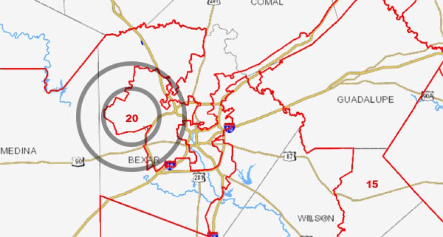 20th U.S. Congressional District of Texas