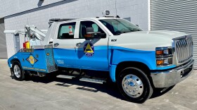 One of the Ventura County Transportation Commission's Freeway Service Patrol trucks
