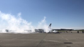 The Indianapolis Airport Authority (IAA) conducted a full scale, live emergency exit training exercise at the Indianapolis International Airport on Monday.