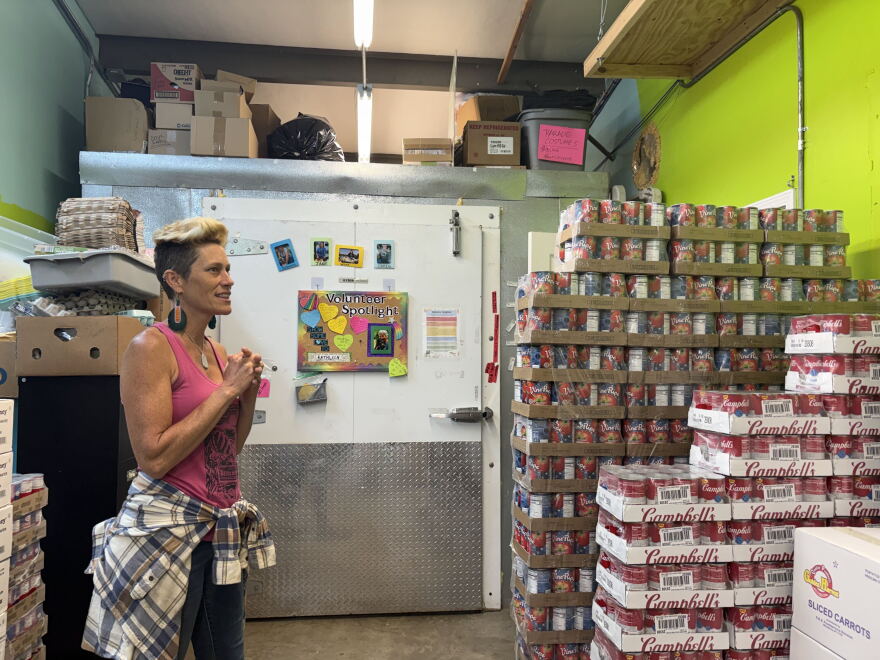 Jessi Koontz, on behalf of Beacon of Hope, applied to become a host site for a state solar microgrid project last year. She hopes this free installation allows the space to become a safe haven during disasters.