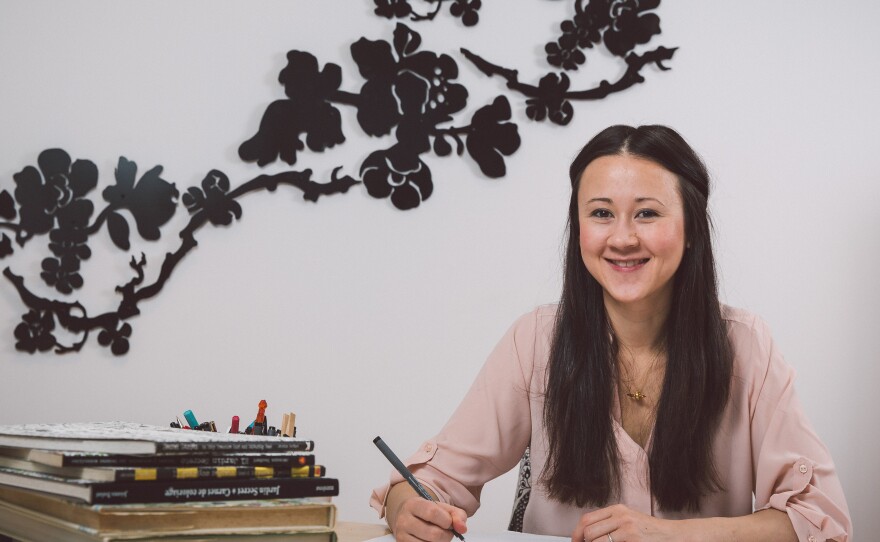Johanna Basford <a href="http://www.johannabasford.com/hello" target="_blank">describes herself</a> as "an illustrator and ink evangelist who prefers pens and pencils to pixels."