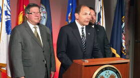 U.S. Veterans Affairs Secretary Bob McDonald was in Indiana Thursday.