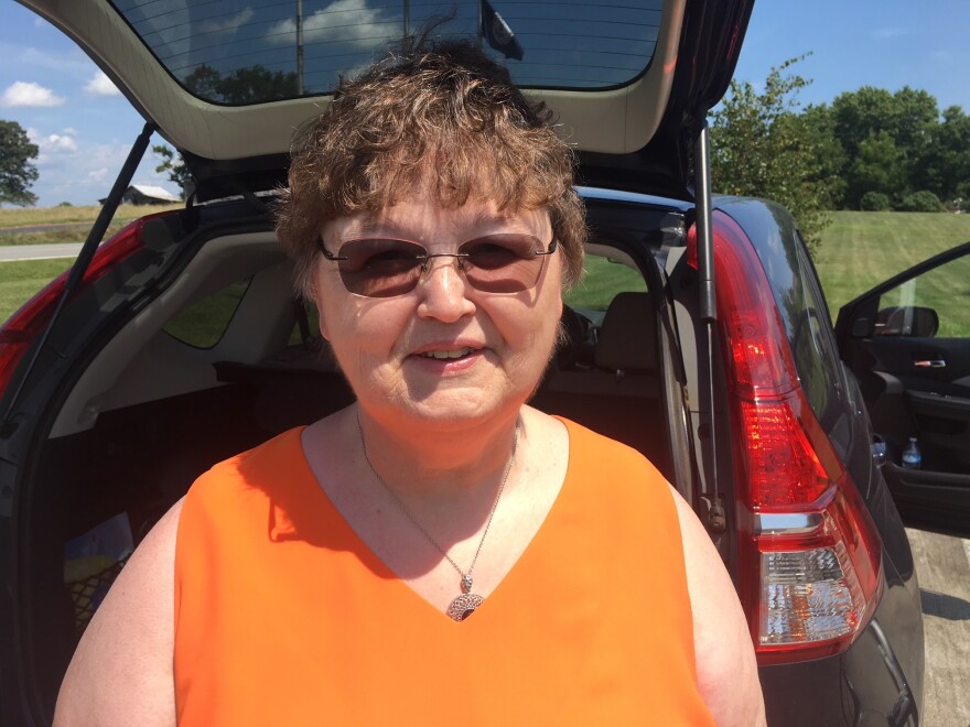 Dianne Cook, a member of Lucas' church, says she agrees with the sign's message.